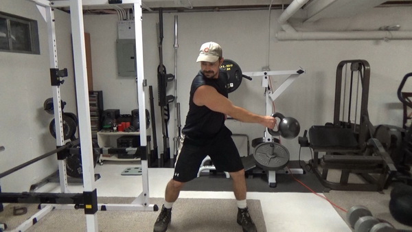 Lateral Kettlebell Swings