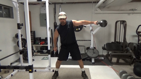 Lateral Kettlebell Swings