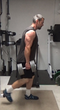 Switch Leg Split Squats For Bottom Start Leg Training