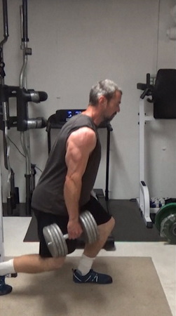 Switch Leg Split Squats For Bottom Start Leg Training