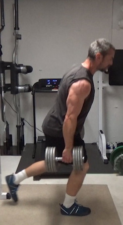 Switch Leg Split Squats For Bottom Start Leg Training