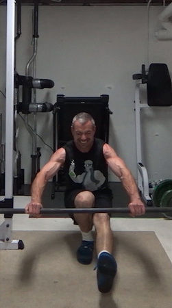 Barbell Pistol Squats For At-Home or Hotel Gym Leg Training