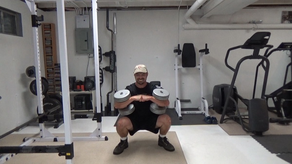 Crook Squats Bottom Squat
