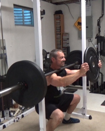 Frankenstein Plus Plate Squats For Improving Front Squats Position Strength