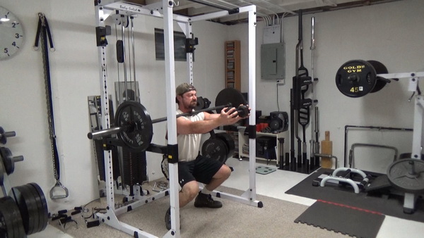 Frankenstein Plus Dumbbell Squats Middle