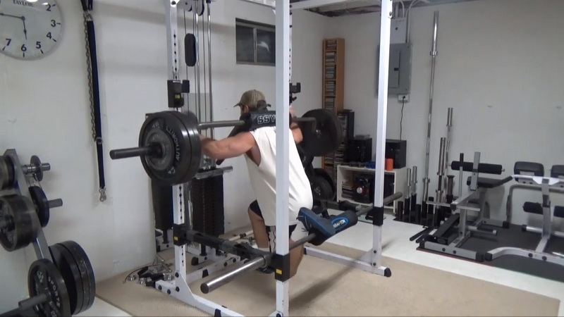 Hatfield Bulgarian Split Squats for Heavy Single Leg Training Bottom