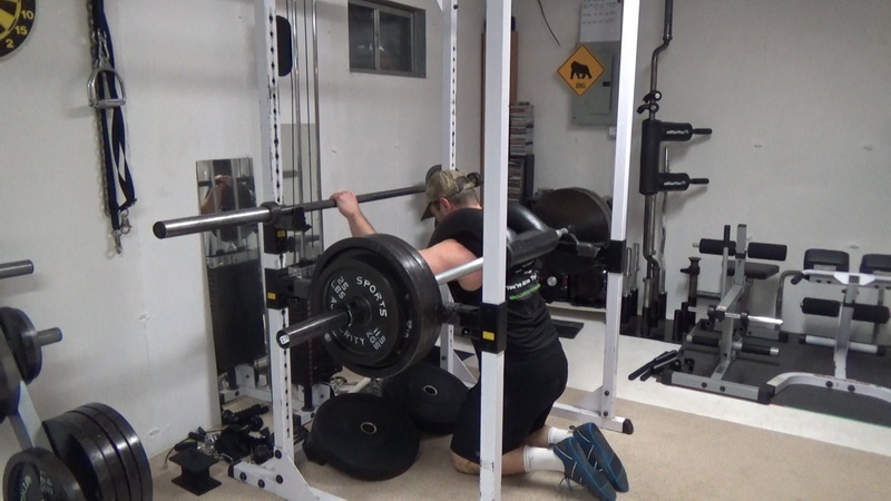 Hatfield Pendulum Squats for Heavy Quad Training Setup