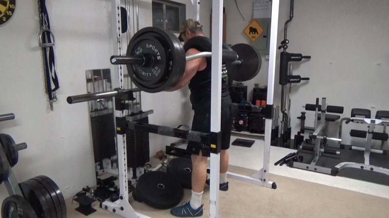 Hatfield Pendulum Squats for Heavy Quad Training Setup 4