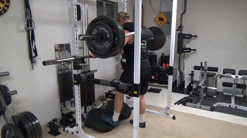 Hatfield Pendulum Squats for Heavy Quad Training Setup 5