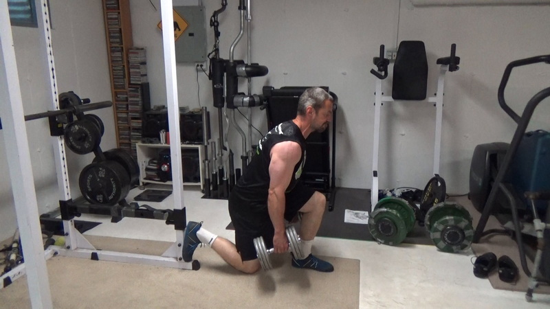 Sprinter Block Split Squats For Quads and Glutes
