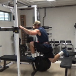 Two Bench Hip Belt Split Squats For Single-Leg, Heavy Quadricep Training