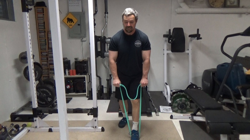 Band Triangle Lateral Raises For Bigger Side Delts