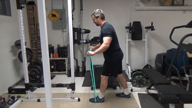 Band Triangle Lateral Raises For Bigger Side Delts