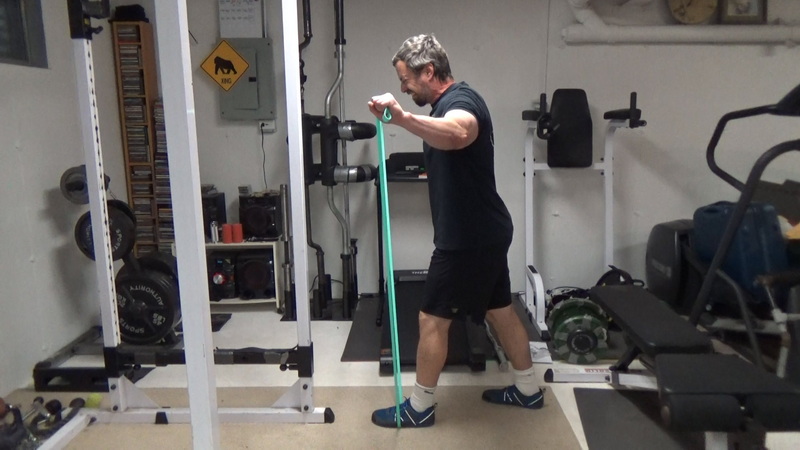 Band Triangle Lateral Raises For Bigger Side Delts