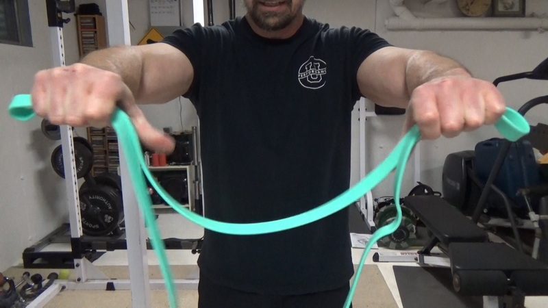 Band Triangle Lateral Raises For Bigger Side Delts