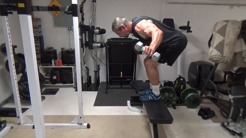 Band-Dumbbell-Plate Bent-Over Lateral Raises For Rear Delts