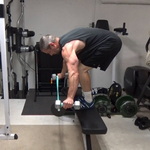 Band-Dumbbell-Plate Bent-Over Lateral Raises For Rear Delts