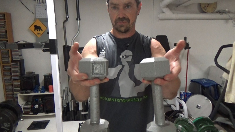 Dumbbell End Lateral Raises Setup