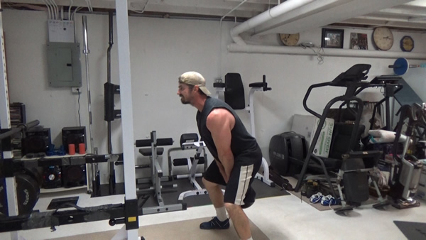 Kettlebell Swing High Pulls For Power Shoulder Training Bottom