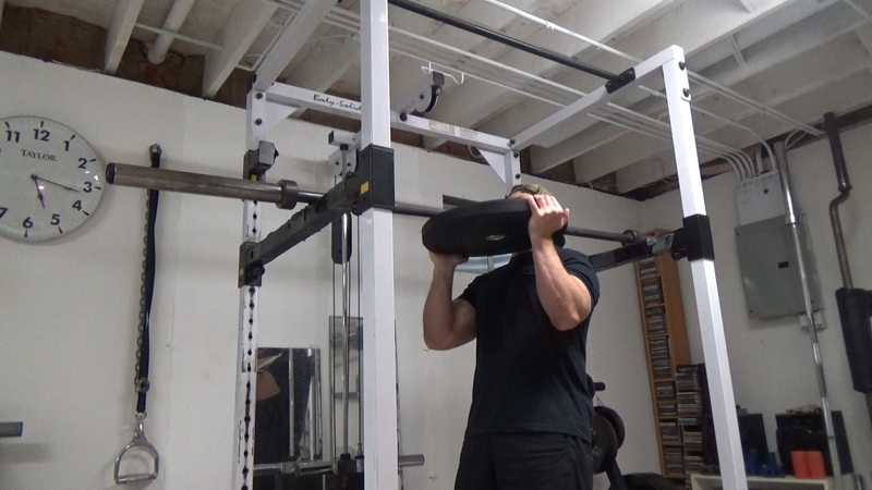 Plate-Bar Shoulder Presses For Delt Activation and Mass