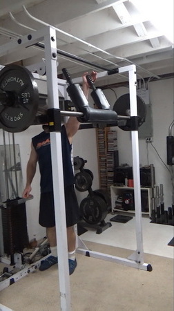 Safety Squat Bar Rotary Side Press for Bigger Side Delts