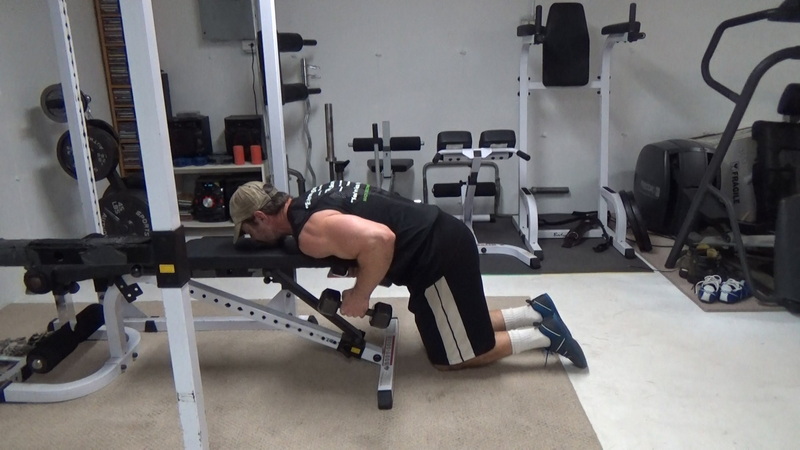 Chest-Supported Kickbacks for a Monster Tricep Contraction Start