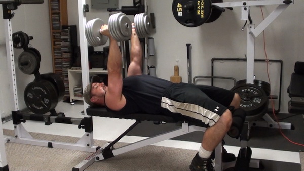 Build Tricep Mass With Close Neutral Grip Dumbbell Bench Press