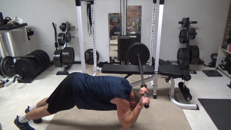 Counterbalance Bodyweight Tricep Extensions For The Long Head of the Triceps