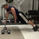 Mixed Height Dumbbell Push-Ups For Building Triceps Mass