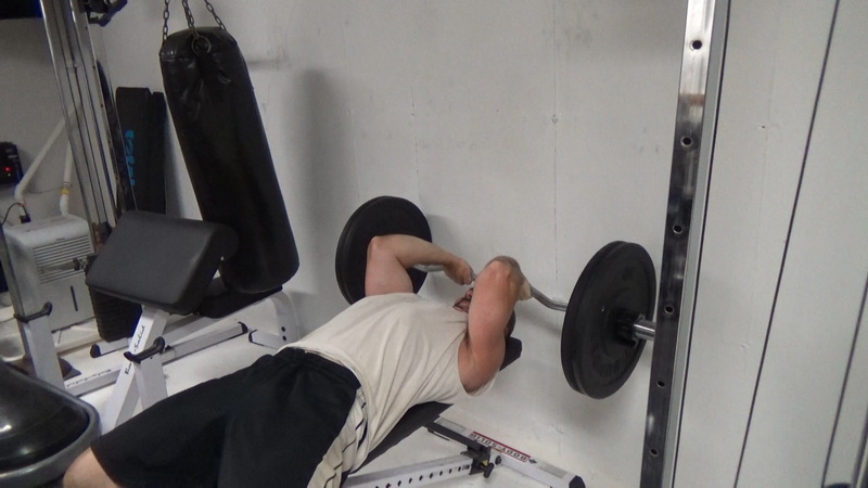 Isolate your Triceps With Rolling-Wall Skullcrushers Bottom