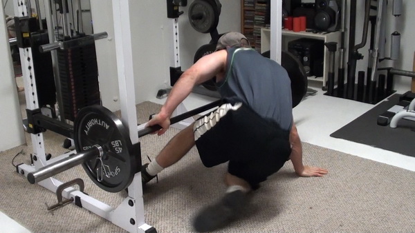 Partial-Range Barbell Bench Press Setup