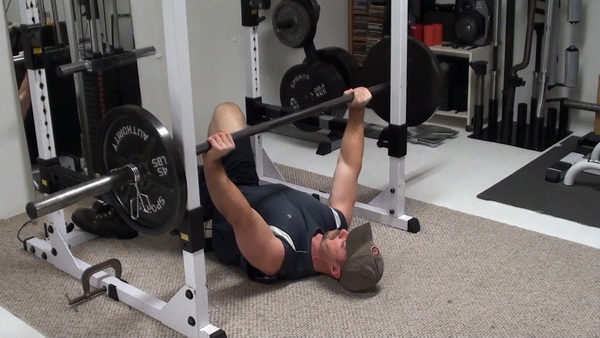 Partial-Range Barbell Bench Press Top