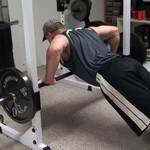 Alternating Sets of Push-Ups and Barbell Floor Press