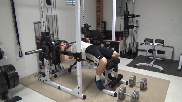 Barbell Bench Press Bottom