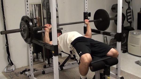 One and a Quarter Rep Bench Press Quarter