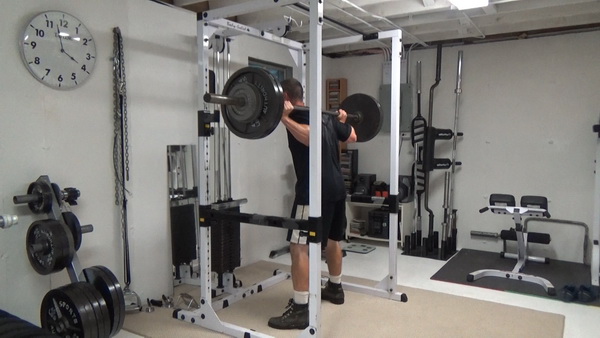 Up-And-Down-The-Rack Squats For Building Bigger Legs