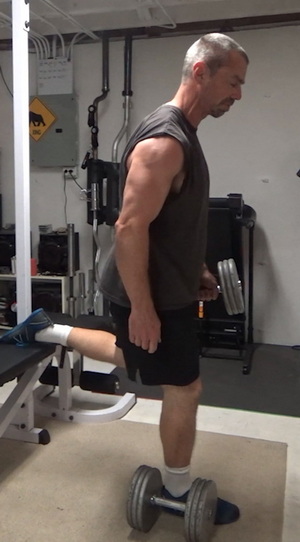 2-1 Bulgarian Split Squats for Developing Power in the Legs