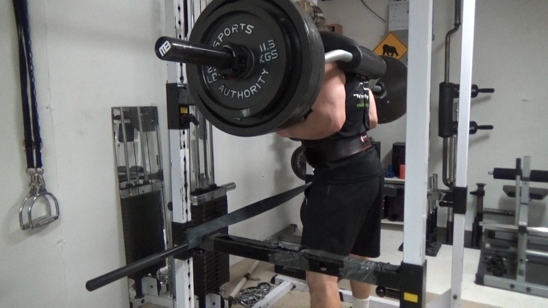 Band-Bounce Squats For Building Power Out of The Hole Top