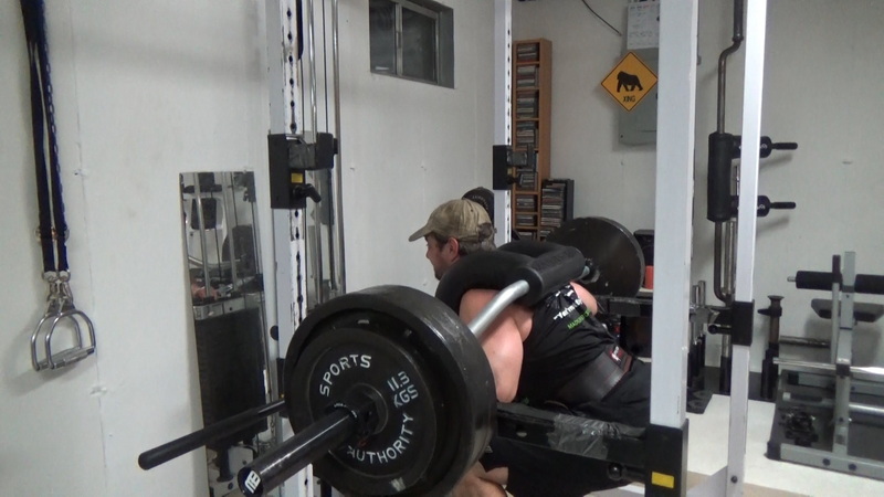 Band-Bounce Squats For Building Power Out of The Hole Bottom