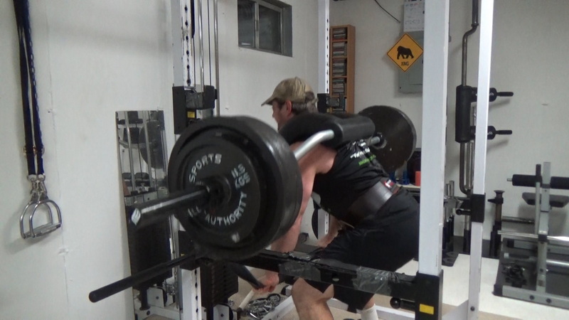 Band-Bounce Squats For Building Power Out of The Hole Push Band