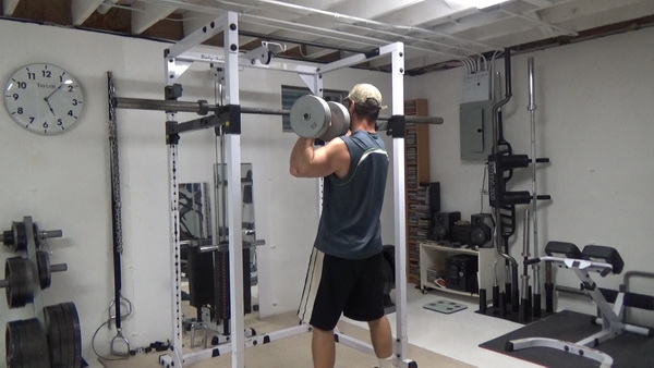 Dumbbell Shoulder Press Start