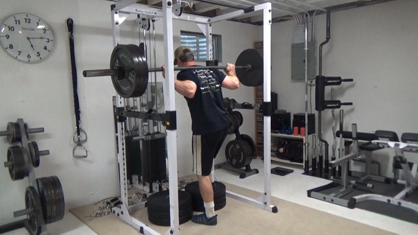 Elevation Change Squat Negatives For Building Strength step up