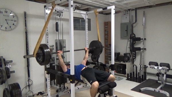 Reverse Band Eccentric Bench Press For Building Fast Bench Press Strength Start