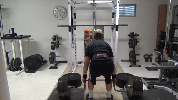 Range-of-Motion Trap Bar Deadlift Drop Sets start