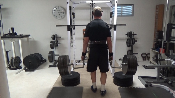 Range-of-Motion Trap Bar Deadlift Drop Sets walk out