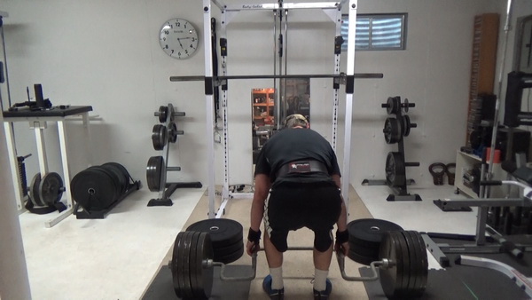 Range-of-Motion Trap Bar Deadlift Drop Sets set down