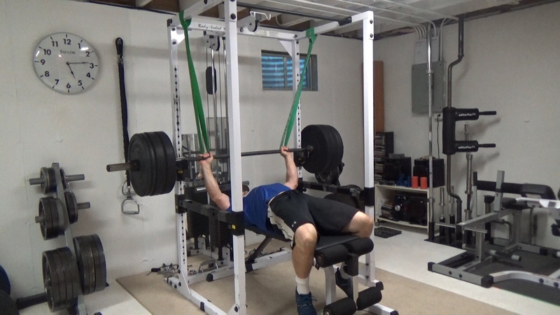 Weight Increaser Bench Press For Building Explosive Power Out of the Bottom Unrack