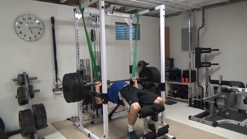Weight Increaser Bench Press For Building Explosive Power Out of the Bottom - Bottom position