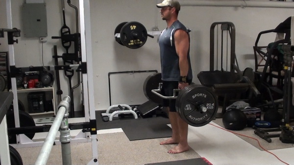 Trap Bar Deadlift Top