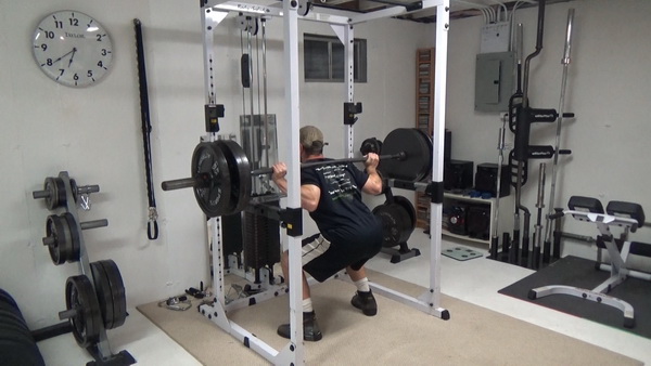 Barbell Squat Negatives